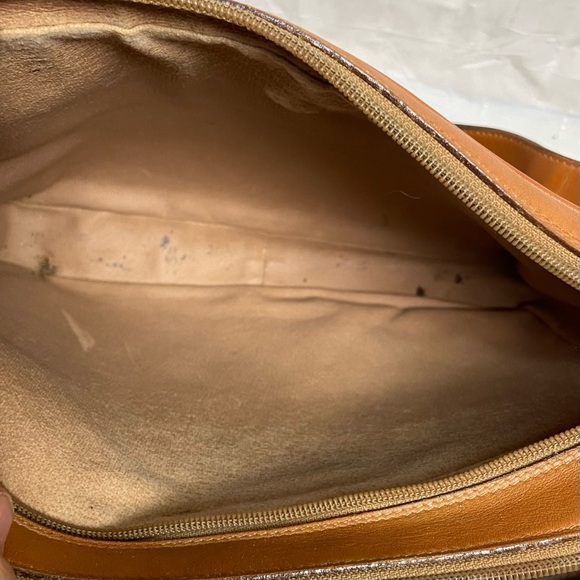 Vintage Gucci Tan Coated Canvas Shoulder-Crossbody 19.5in x 7.5in x 3In - Picture 8 of 11